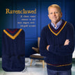 Men's ultra-soft cable-knit angora tennis sweater in classic colors